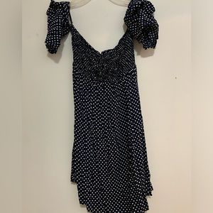 Women’s off the shoulder mini dress